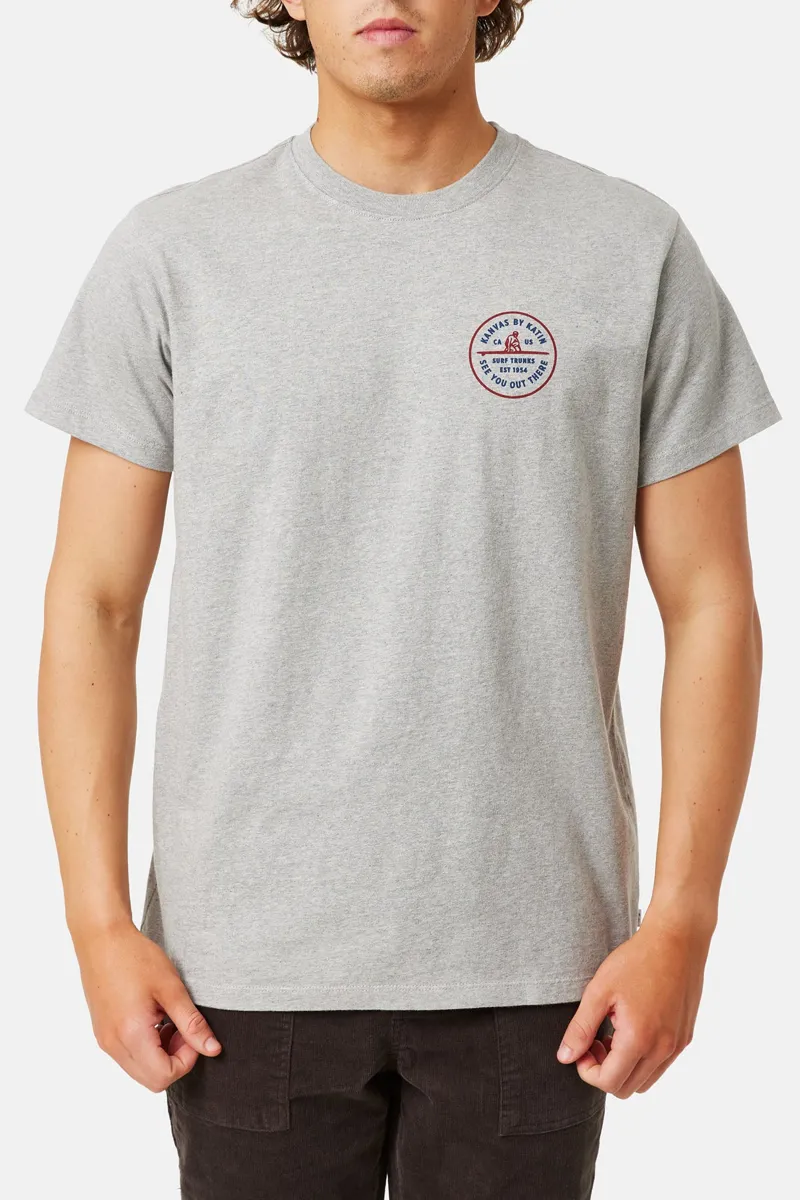 Katin Swell Tee Sport Heather Gray-1